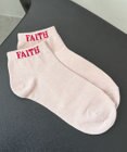 WEGO FAITHロゴショートソックス