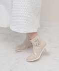 Bridget Birkin 【Bridget Birkin】ビジューバックルレインブーツ