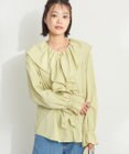 CRAFT STANDARD BOUTIQUE ビッグ襟フリルブラウス