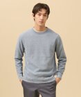 J.PRESS MEN 【麻のように涼しい】ギマコットンカノコクルーネック ニット