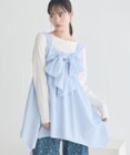 earth music&ecology リボンイレヘムチュニック
