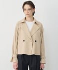 ICB 【先行予約】 ミックスブッチャー ショートトレンチコート