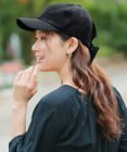 Tiaclasse バックリボンキャップ