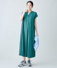 ANY L ヨーロピアンリネンフレアワンピース
