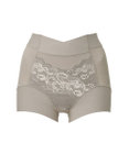 BRADELIS New York 【BRADELIS NewYork peace】綿混フィットレースショーツ ウエストからヒップ下まですっぽり包み補整するショーツ