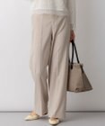 23区 S アイアスマットストレッチ ワイド パンツ