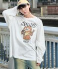 WEGO 【ユニセックス着用ITEM】アニマルキャラBIG　T（LS）