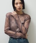 Green Parks シアー柄プルオーバー