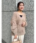Green Parks フェザーＶネックニットプルオーバー
