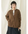 CRAFT STANDARD BOUTIQUE リサイクルポリエステルケーブルカーディガン