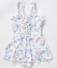 OP／FILA 【marie claire ENFANTS】花柄Aラインワンピース水着