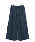 J.PRESS YORK STREET 【WOMEN】リネンライクリラックス ワイドパンツ