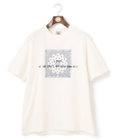 J.PRESS MEN 【KING SIZE】ペイズリーバンダナプリントTシャツ