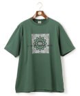 J.PRESS MEN 【KING SIZE】ペイズリーバンダナプリントTシャツ