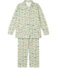 tsumori chisato SLEEP ツモリチサト パジャマ 綿100%(本体) 天竺素材 長袖 9分丈 レディース UDX592 /ワコール