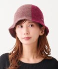 ATRENA 【日本製】FLUFFLY TRICOLOR ウールバケットハット