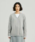 J.PRESS YORK STREET 【WOMEN】ウールカシミヤ ドルマンVニット