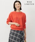 J.PRESS LADIES S 【WEB限定カラーあり・洗える・抗菌防臭】COTTON POLYESTER ドルマンスリーブ ニット