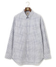 J.PRESS MEN 【KING SIZE】ポプリンマルチチェック ボタンダウンシャツ