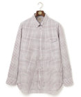 J.PRESS MEN 【KING SIZE】ポプリンマルチチェック ボタンダウンシャツ