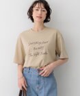 23区 L 【SLOW/一部店舗限定】ヴィンテージライク ロゴ Tシャツ