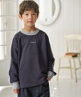 J.PRESS KIDS 【100-130cm】裏毛ラグラン ロゴトレーナー