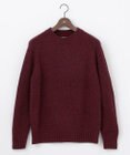 JOSEPH ABBOUD MOUNTAIN 【WEB限定・SPACE/イタリア糸使用/軽く暖かい/豊富なカラー】 ラムウール　クルーネック ニット