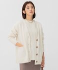 23区 S 【CLASSY.1月号掲載】ウールカシミヤブレンド カーディガン