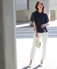 ANY SIS S エアリーストレッチ テーパードパンツ