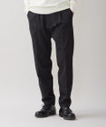UNFILO MENS ウールライク テーパードパンツ