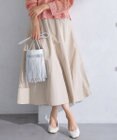 23区 【洗える】ルミエールタフタ フレアスカート
