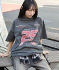 WEGO 【ユニセックス着用ITEM/SMLサイズ展開】ヴィンテージライクグラフィックT（SS）