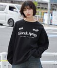 WEGO 【ユニセックス着用ITEM/裏起毛/SMLサイズ展開】リラックスフィットゲームロゴプルオーバー