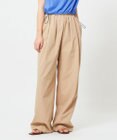 BEIGE， 【好評につき追加生産決定！】YANN / ワイドパンツ