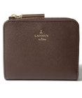 LANVIN en Bleu リュクサンブール　2つ折り財布　Lファスナー
