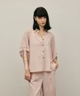GRACE CONTINENTAL ロールアップスリーブトップス