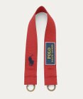 MOONBAT POLO RALPH LAUREN(ポロ ラルフローレン)カラビナ付き ストラップベルト 無地 撥水加工