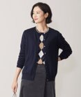 J.PRESS LADIES 【WEB限定カラーあり・洗える】アーガイルツイン ニット