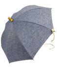 +RING 【限定/日本製】プラスリング 岡山デニム 晴雨兼用ショート長傘 47cm SR406-1 sunshield