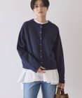 AMERICAN HOLIC リングドットボタンカーディガン