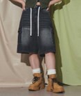 WEGO ドロストカーゴハーフパンツ