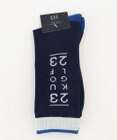 23区GOLF 【MEN】ベーシック 18センチ丈 ソックス