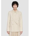 JOSEPH ビスコースツイル　ダブルブレステッドジャケット
