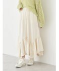 earth music&ecology ウラケ裾フリルスカート