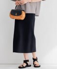 【洗える】レーヨンポリエステルストレッチ タイト ニットスカート