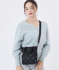 LeSportsac MINI N/S TOTE/レッド/ホワイトハートEMB