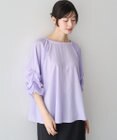 YECCA VECCA ホイップスリーブブラウス