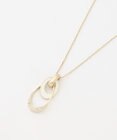 J.PRESS LADIES 【リバーシブル】 エポ オーバル ネックレス