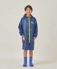 BEAMS SCHOOL レインコート ランドセル対応／収納袋付き