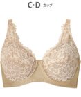 Wing ブラジャー ワイヤーが痛くなりにくい 綿混(カップ肌側・バック) フルカップブラ NB2704 ウイング／ワコール